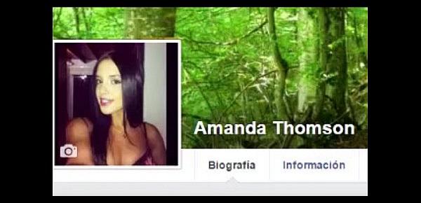  Amanda Thomson  masturbate for me in Facebook
